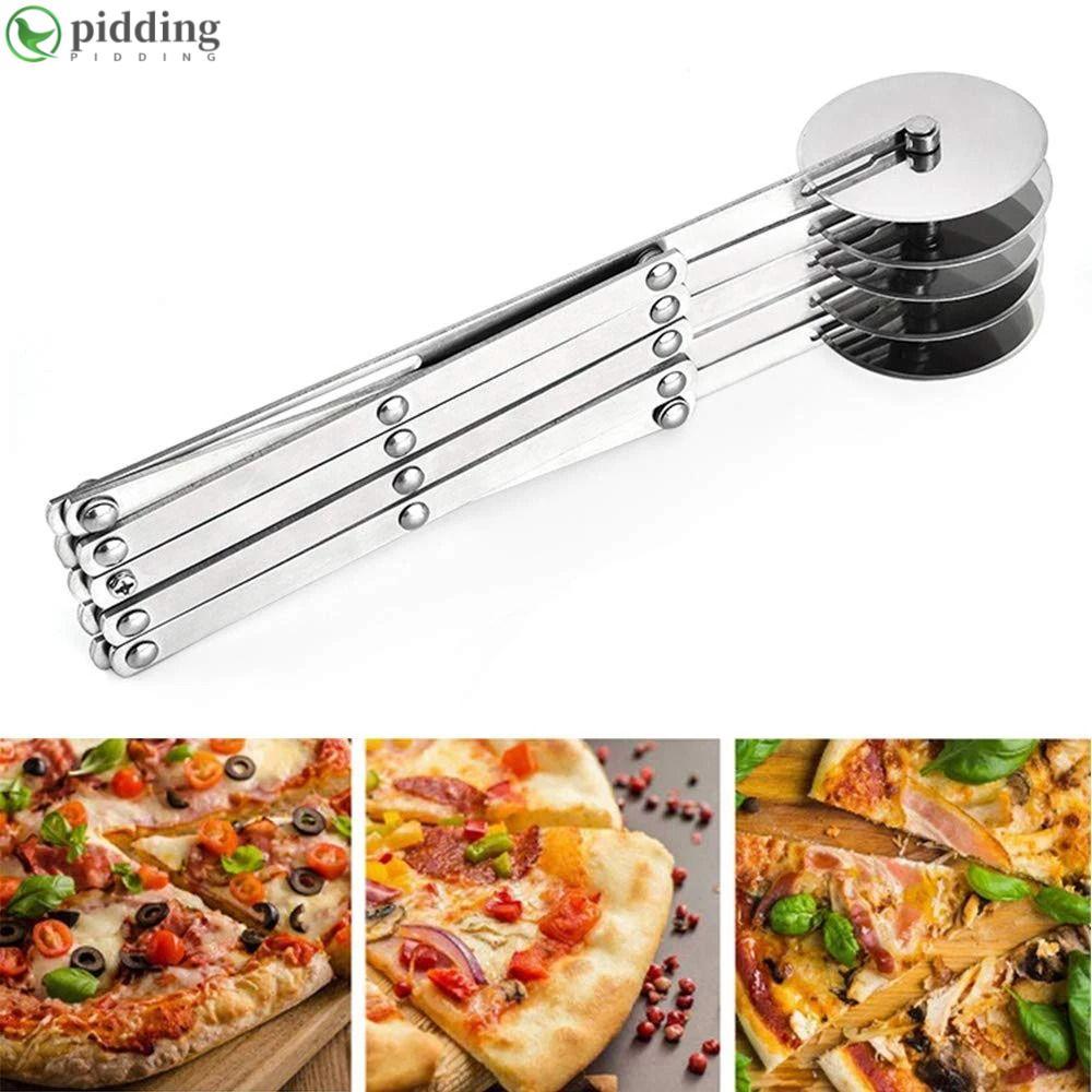 PIDDING เครื่องตัดด้านข้าง, 3/5/7 ล้อ Roller Blade Dough Divider, ปรับ Pastry Peeler เครื่องตัดเบเกอ