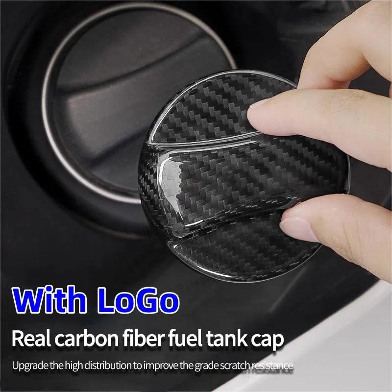 คาร์บอนไฟเบอร์รถถังน้ํามันเชื้อเพลิงสําหรับ Audi A3 8L 8P A4 B6 B7 B8 A6 C5 C6 4F RS3 Q3 Q7 TT 8L 8V