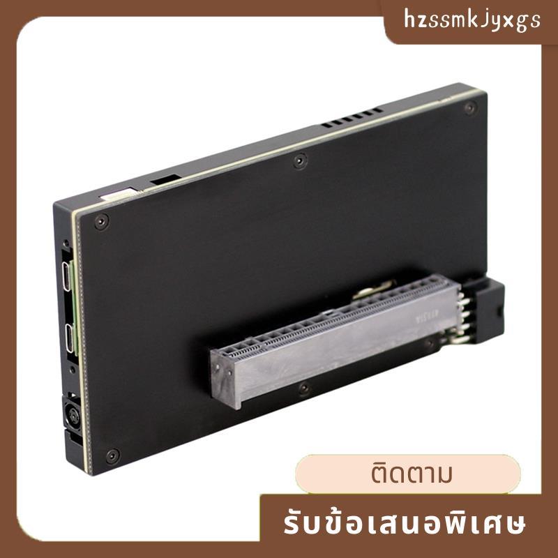 TH3P4GaN V2 3/4 USB4 GPU Dock กราฟิกการ์ด Docking Station 7.4 "X 5.0" อินเทอร์เฟซไฟฟ้า hzsmkjyxgs.th