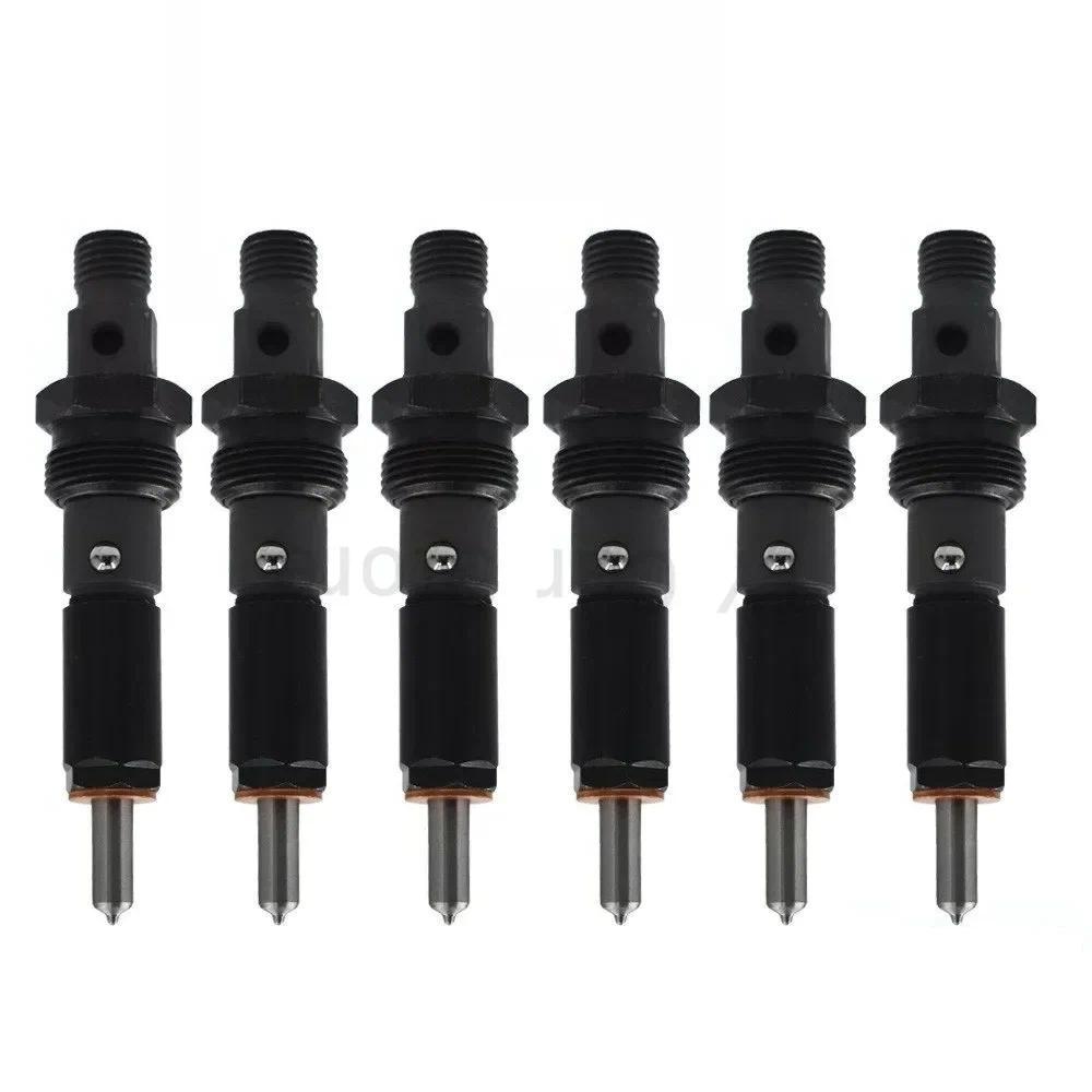 6ชิ้น 4928990 ใหม่ดีเซลหัวฉีดน้ํามันเชื้อเพลิง Fit สําหรับ 1994-1998 Dodge 5.9L Cummins 40-60 HP KDA