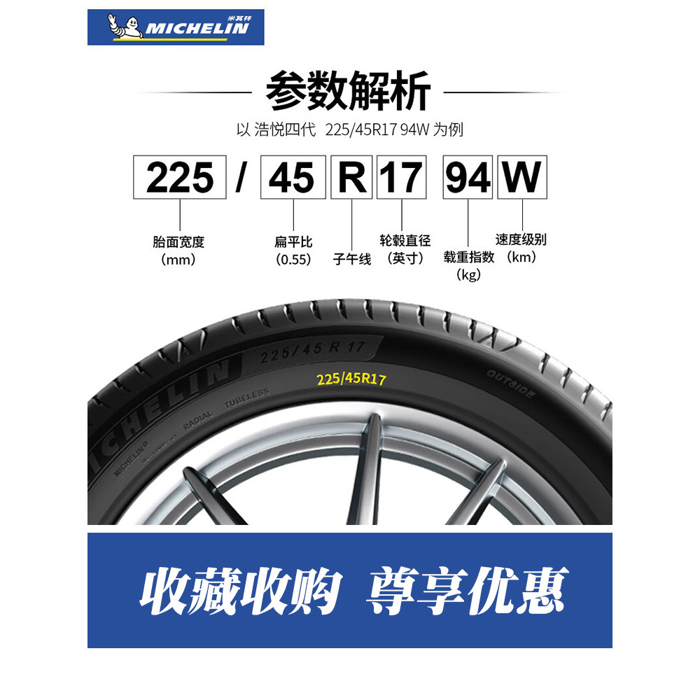 Michelin 235 Silent Tyre 245 255 265 275 285/35/40/45/50/55r18r19r20