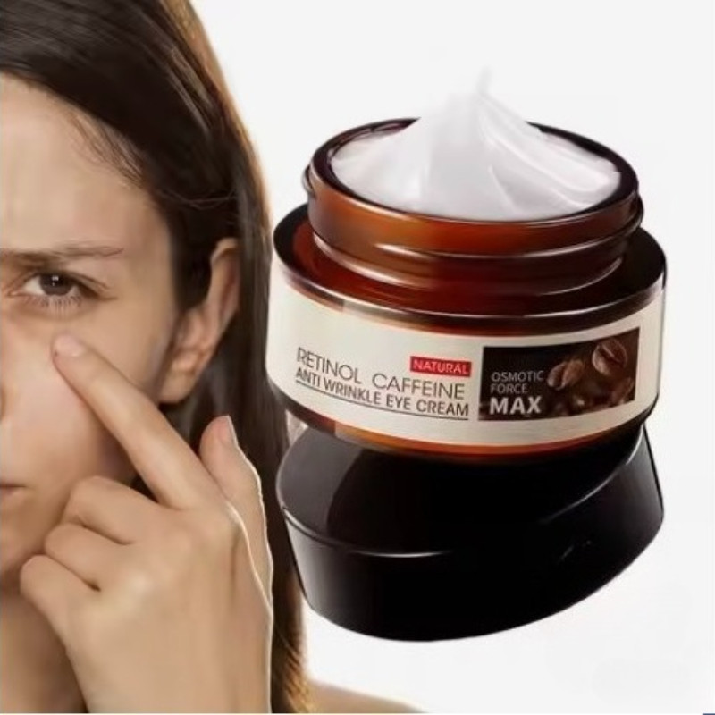 Retinol Caffeine Anti-Wrinkle Eye Cream Targets Dark Circles Puffiness Smooth Skin Eye Cream Eye กระ