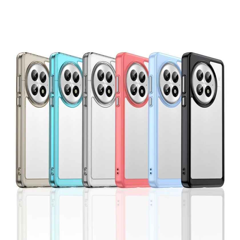 สําหรับOneplus 13 Clear Case Oneplus 13 13RฝาครอบCoque Funda Hardโปร่งแสงTPUกรอบกันกระแทกกันชนโทรศัพ