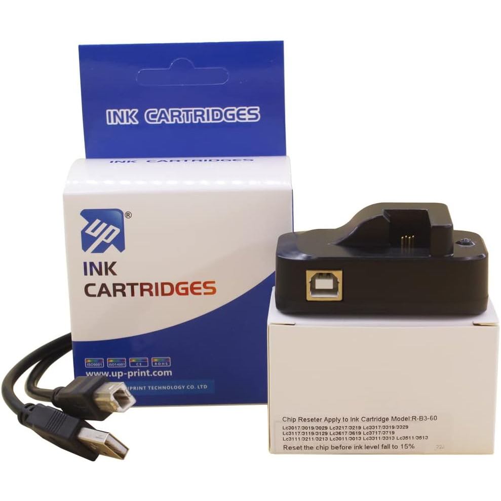 UP ตลับหมึกชิปรีเซ็ตสําหรับ Brother MFC-J491DW MFC-J497DW MFC-J690DW MFC-J5330DW J6530DW J6930DW J67