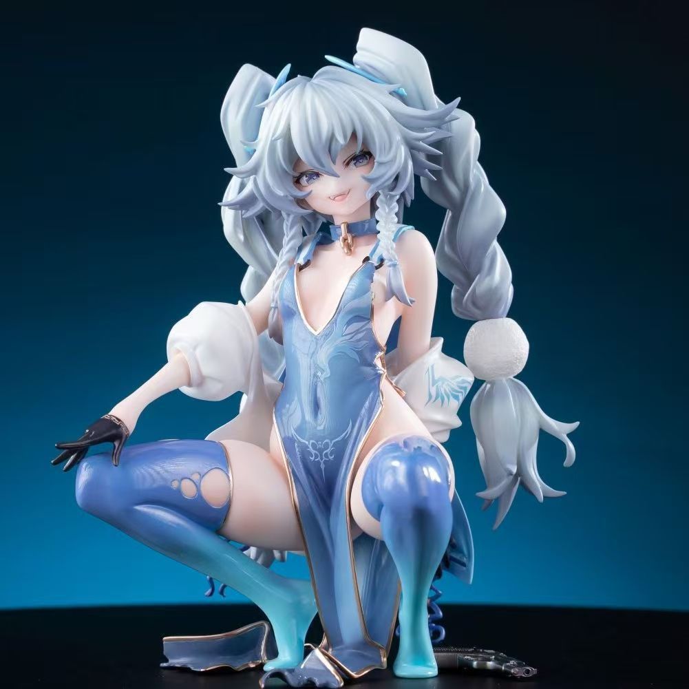 Anime Pat Girls Frontline PA-15 Cuiquemei Squatting Posture Model Decorative Boxed Figure