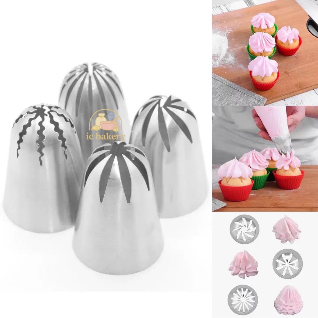 หัวบีบครีมไซส์ใหญ่ เบอร์ 901,902,903,904