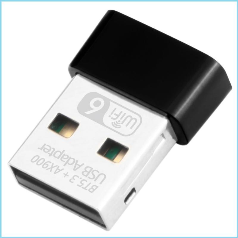EZR Mini USB Adapter WiFi 6 AX900 900Mbps รองรับบลูทูธ 5 3 Plug-And-Play สําหรับ Win 10 11 ความเข้าก