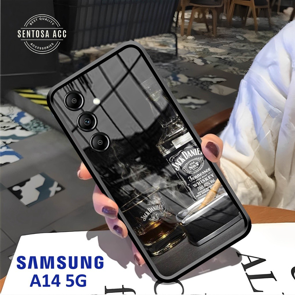 Softcase Glass Kaca SAMSUNG A14 (5G) - เคส HP SAMSUNG A14 (5G) [ S95 ].