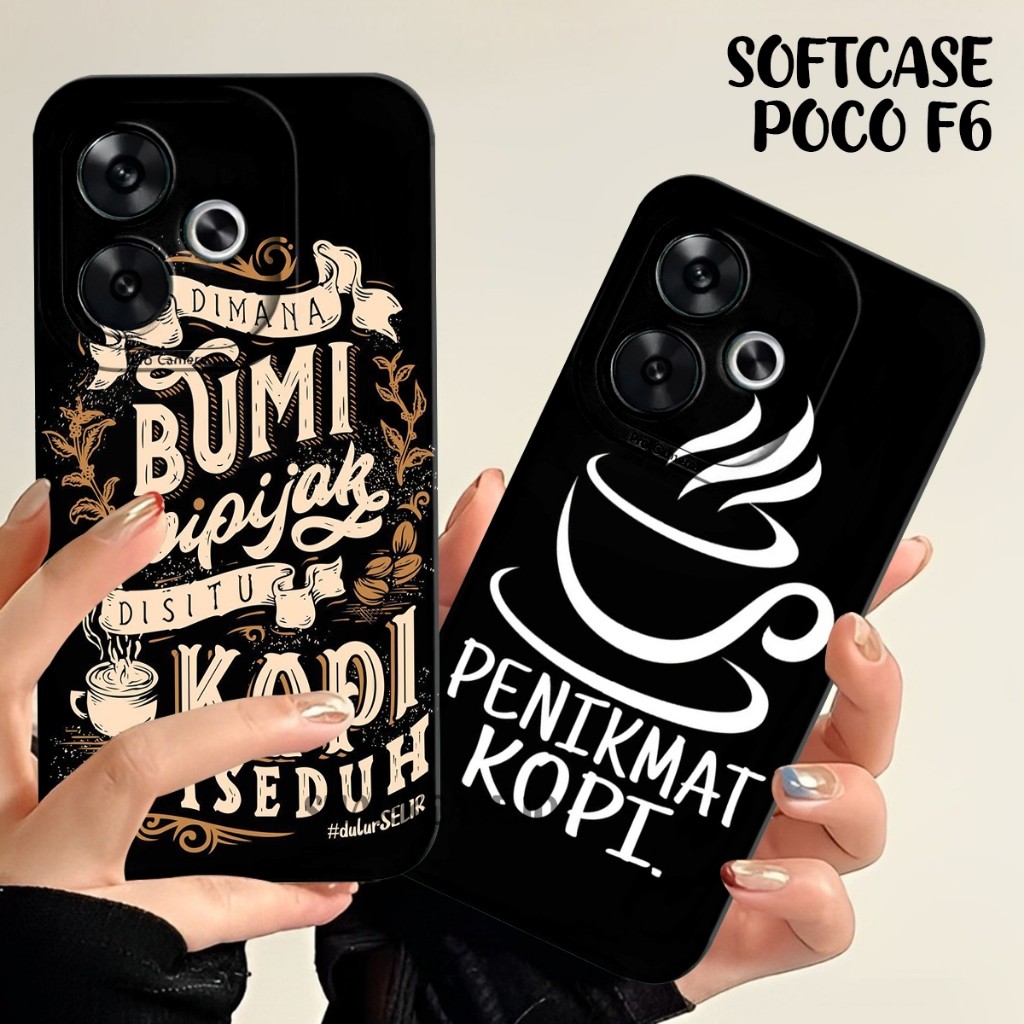 HP [SHARK CASE] Softcase REDMI POCO F6 2024 F5 F4 F3 X5 X5 PRO X6 X6 PRO M6 PRO NOTE 13 PRO PLUS Mot