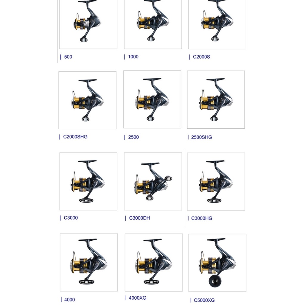 22 รูปแบบ SAHARA Shimano SAHARA ล้อหมุนโลหะ Long Shot ถ้วยตื้นเหยื่อตกปลาแนวทแยง Shimano SAHARA