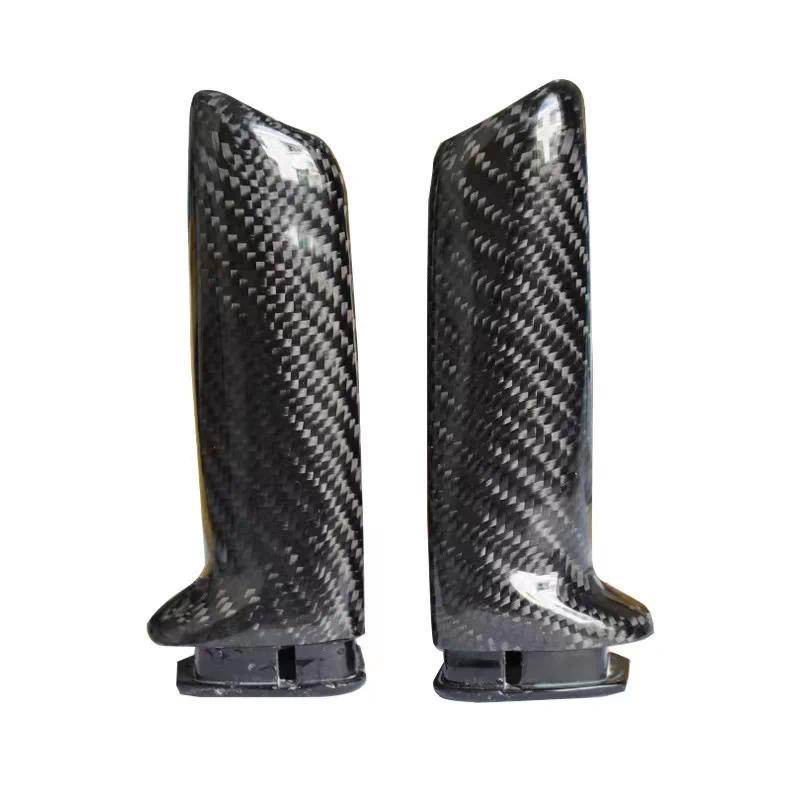 คาร์บอนไฟเบอร์จริงเปลี่ยน Handbrake Grip Cover ภายในรถ Handle Trim สําหรับ BMW E90 F30 F34 จัดแต่งทร