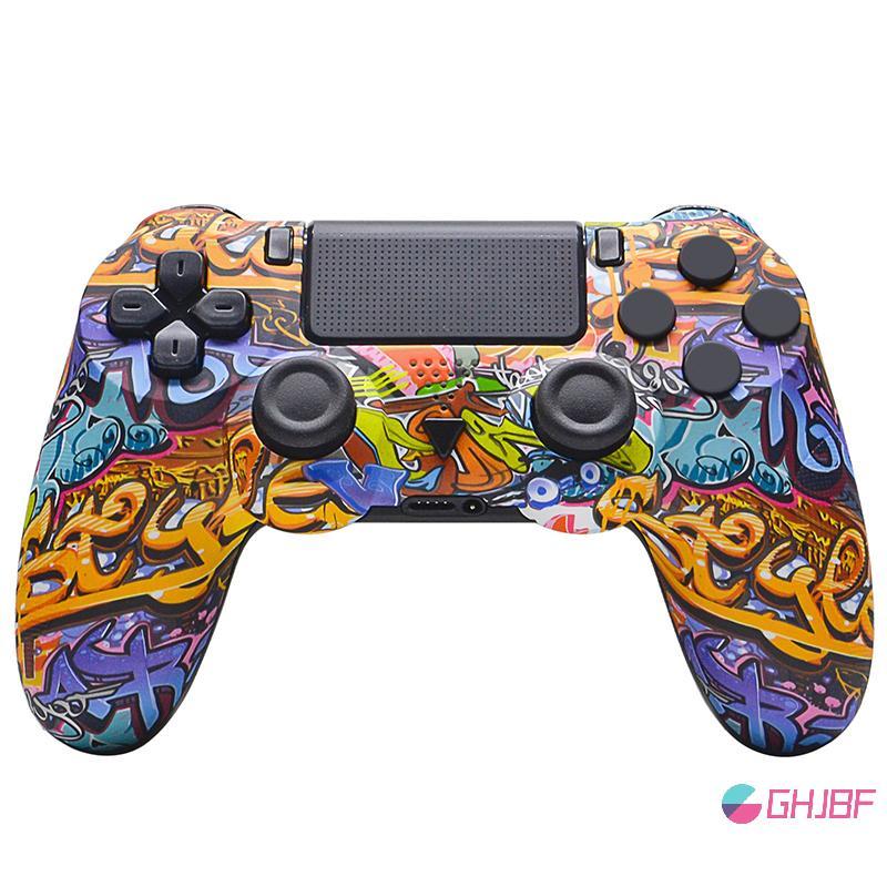 GHJBF] ไร้สายGamepadสําหรับPS4/PS4 Pro Joy Pad Gyroคอนโซลเกมต้นฉบับสําหรับPlaystation 4/PS4 Slim PC 