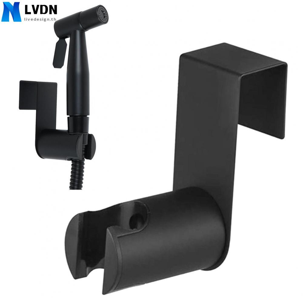 Sprayer Holder Black Color Toilet Bathroom Washer Base Bidet Fixed Holder