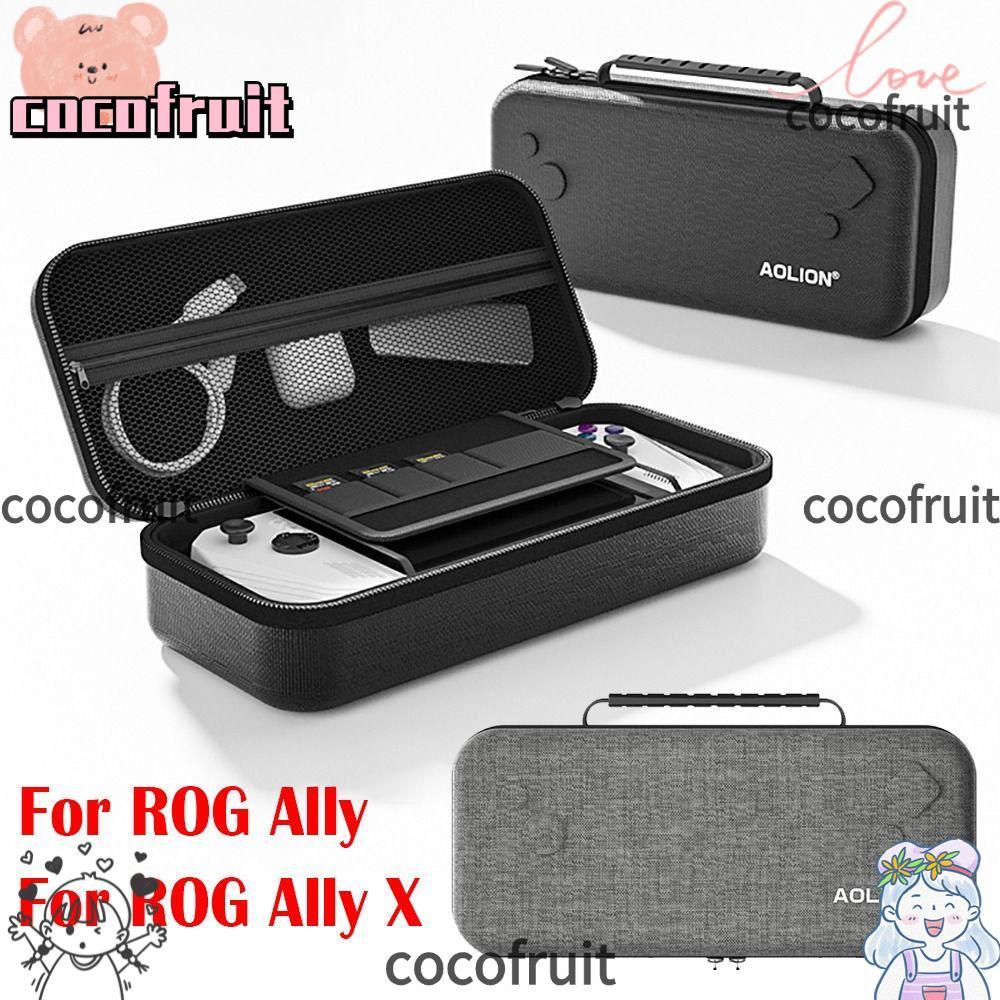 COCOFRUIT คอนโซลเกมมือถือกล่อง,พร้อมวงเล็บป้องกันหน้าจอถุงเก็บ,คุณภาพสูงสวมใส่แบบพกพา Hard อุปกรณ์เส