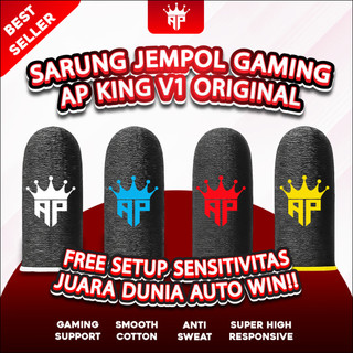 Sarung Jempol Esport AP King Premium Anti Licin, Anti Keringat, Super Responsif untuk Semua Game