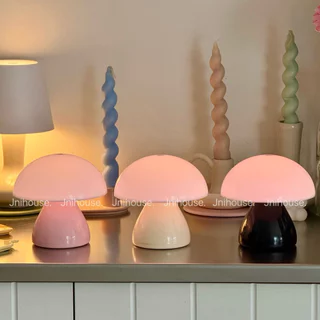 [พร้อมส่ง] Jnihouse : โคมไฟเห็ดพาสเทล (Mini Mushroom Lamp)