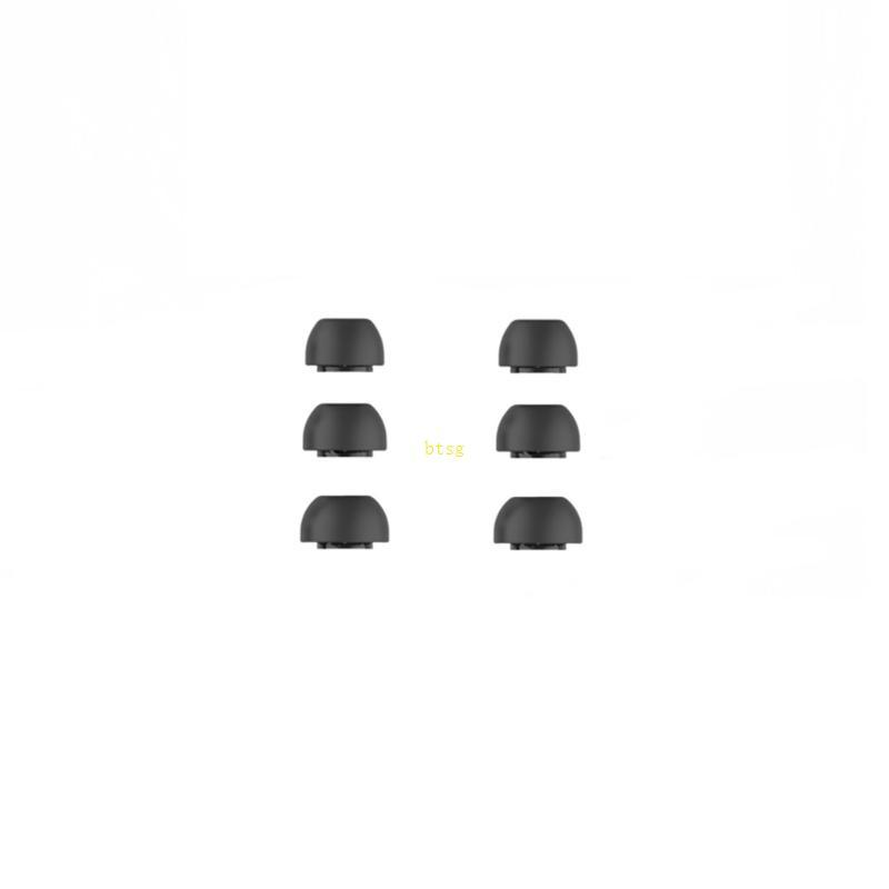 Btsg 6 ชิ้น Acoustics Memory Foam Eartips สําหรับ Buds 3Pro Stay Put Design Earplug
