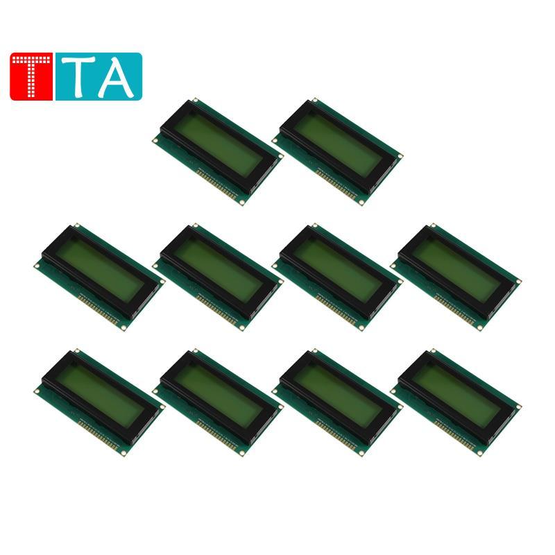 10PCS LCD2004 2004 โมดูล LCD 2004 20X4 ตัวอักษรจอแสดงผล LCD IIC อินเทอร์เฟซหน้าจอสีเขียว chruykgj.th