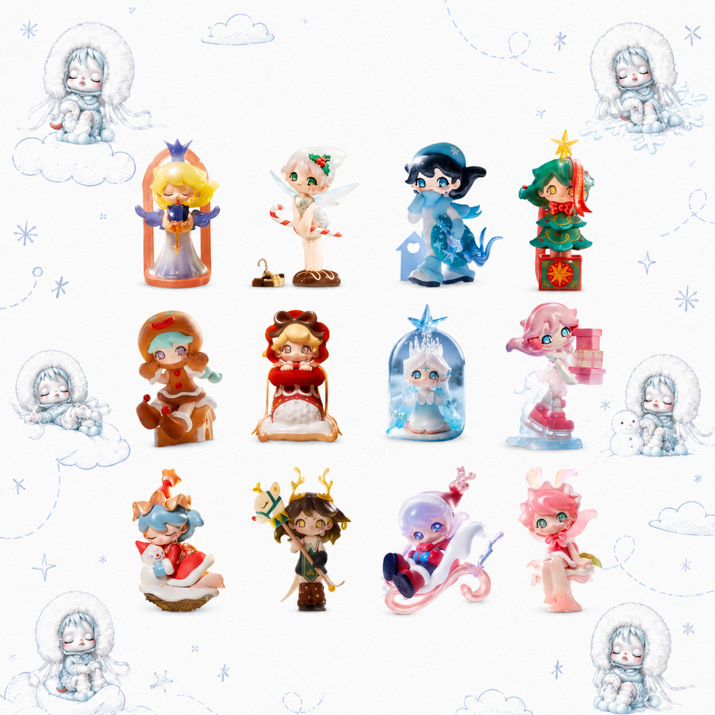 POPMART AZURA Warm Winter Christmas Series Mystery Box Jewelry Gift