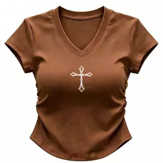 【COD】เสื้อสาวอวบไซส์ใหญ่ เสื้อคนอ้วนแซ่บๆ สาวอวบพรางหุ่น เสื้อผ้าคนอ้วน เสื้อคนอ้วนเซ็กซี่เอวลอยสาวอวบ เสื้อยืดผู้หญิง