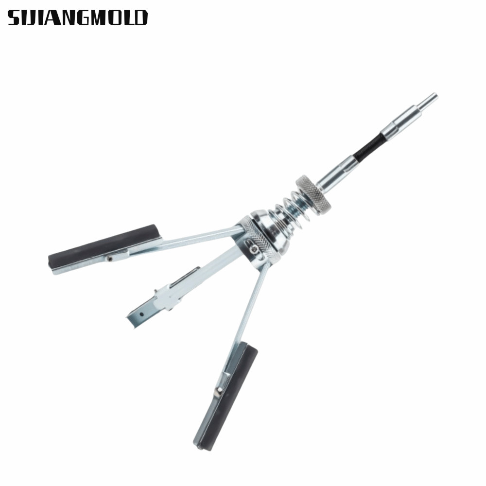 SIJIANGMOLD เครื่องยนต์กระบอก Hone เครื่องมือ, 220 หินกรวด 3-Jaw ปรับปรับกระบอก Hone, หลายขนาดปรับเส