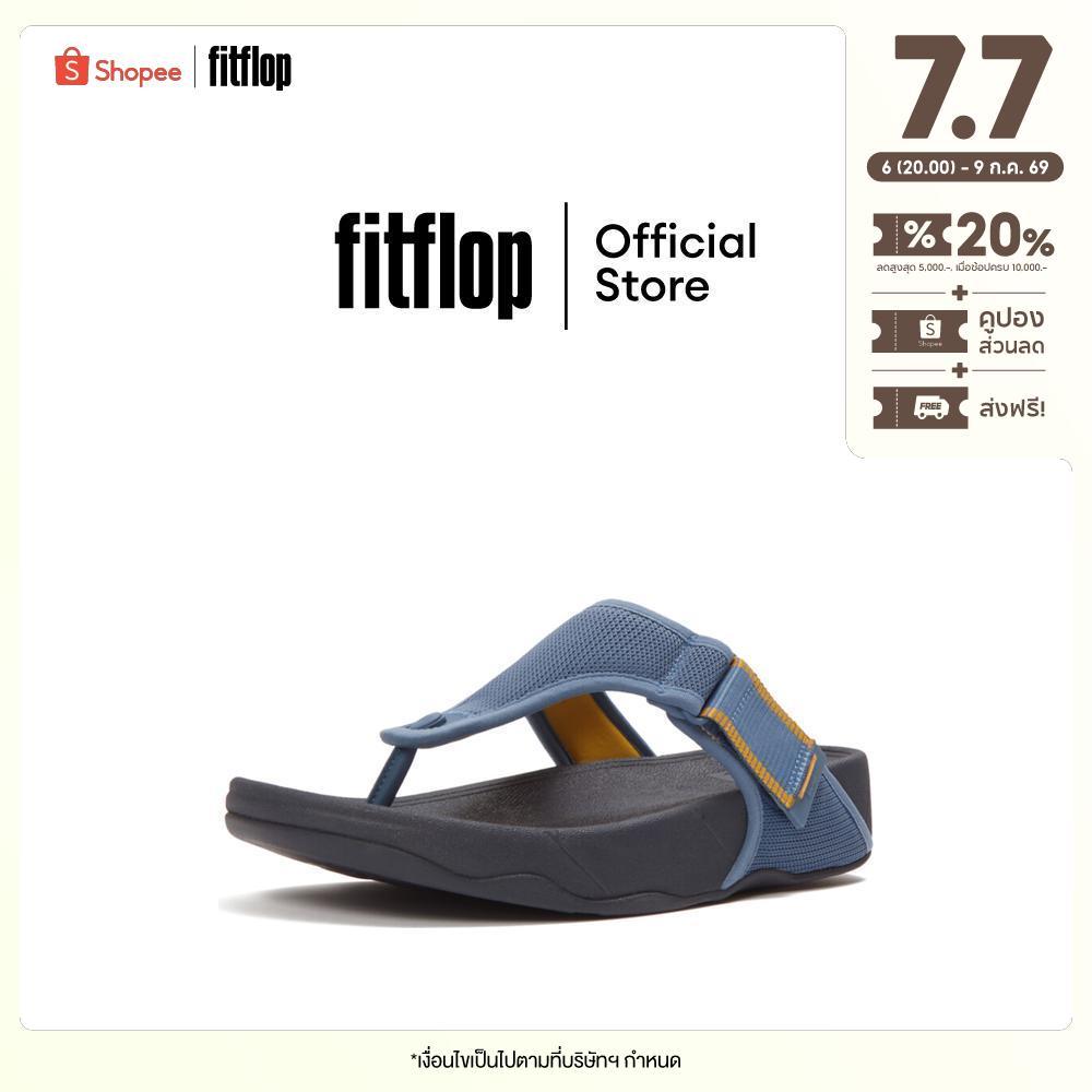 FITFLOP TRAKK ADJ.W/RESISTANT MESH รองเท้าแตะแบบหูหนีบผู้ชาย รุ่น A6L-D74 สี BLUE