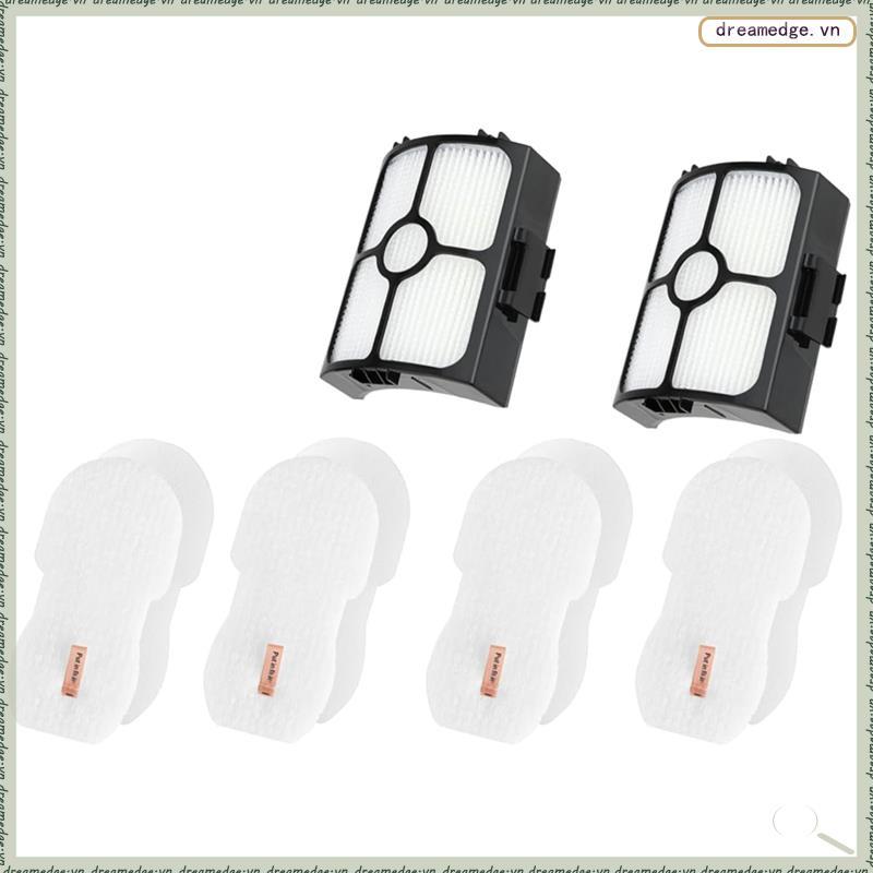 [dreamedge] HEPA Filter Replacement Kit Premium for Stratos-for HZ3000, สําหรับ HZ4002-Enhanced Vacu