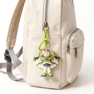 อย่างเป็นทางการ Disney Toy Story Buzz Lightyear พวงกุญแจ Pop Out Wings ที่ถอดออกได้หมวกกันน็อค BAIMAO ที่ได้รับอนุญาตรูปกระเป๋า Charm จี้กุญแจรถเด็กของขวัญ