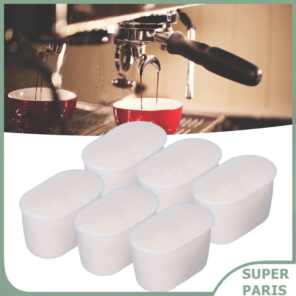 Superparis 6 ชิ้นเครื่องชงกาแฟเรซิ่นกรองแกนอะไหล่สำหรับ BREVILLE BES920XL Maker
