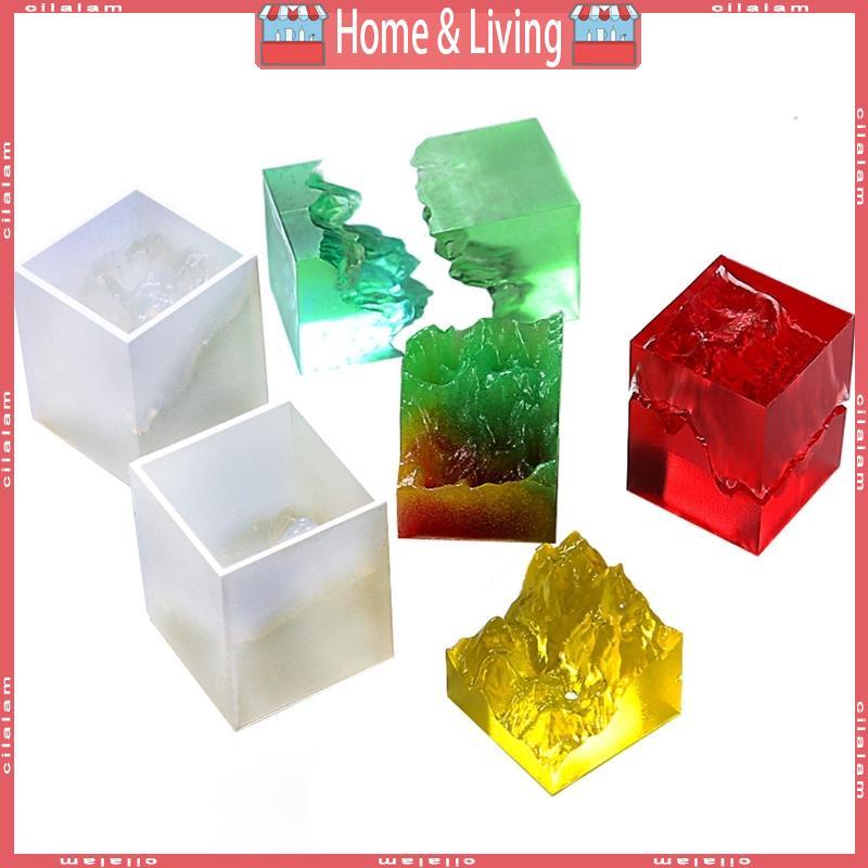 CI Micro Mountain ภูมิทัศน์จําลองเรซินแม่พิมพ์ 3D Mountain สําหรับ Peak Mould