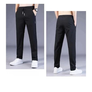 กางเกงลำลองผู้ชาย ทรงตรง ผ้าบาง ใส่สบาย สไตล์เกาหลี M-5XL