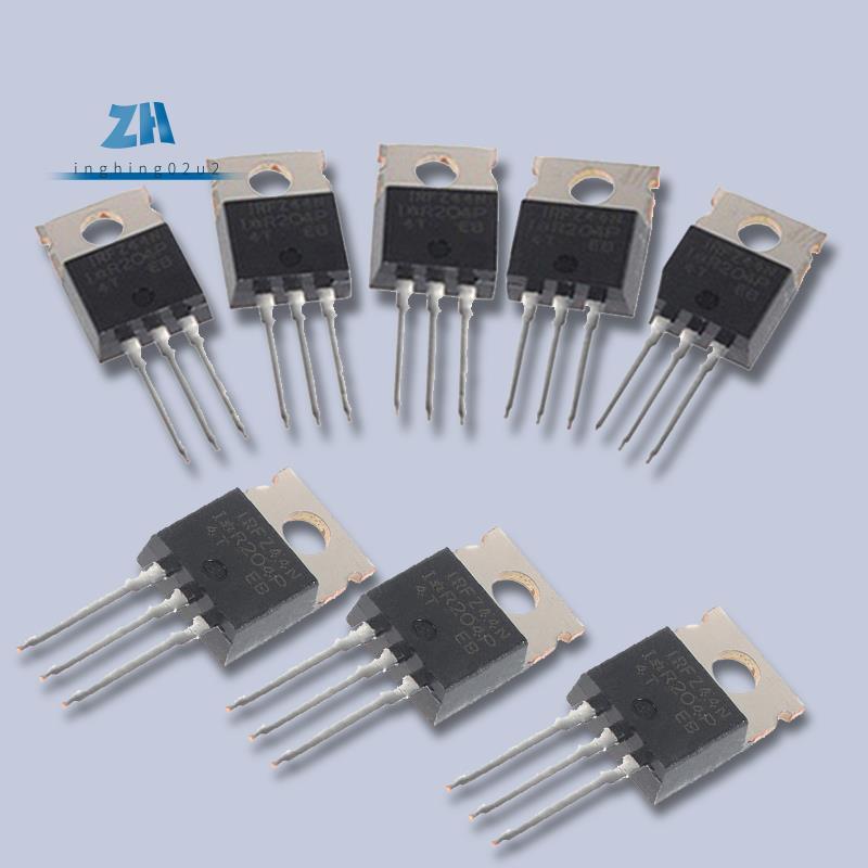 10 ชิ้น IRFZ44N IRFZ44 Power ทรานซิสเตอร์ MOSFET N-Channel 49A แอมป์ 55V