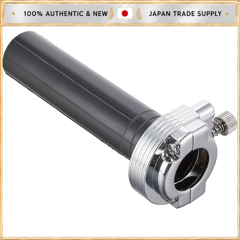 Kijima Motorcycle Parts Throttle Holder & Pipe for Inch/2-Wire, Specifically for Harley ('82-'95) Ch