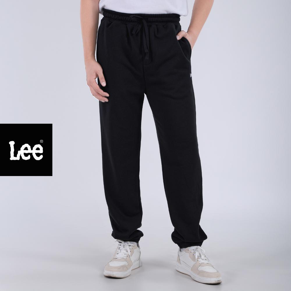 LEE กางเกงขายาวผู้ชาย เอวกลาง จ็อกเกอร์ รุ่น LE S226MPANF04 สีดำ
