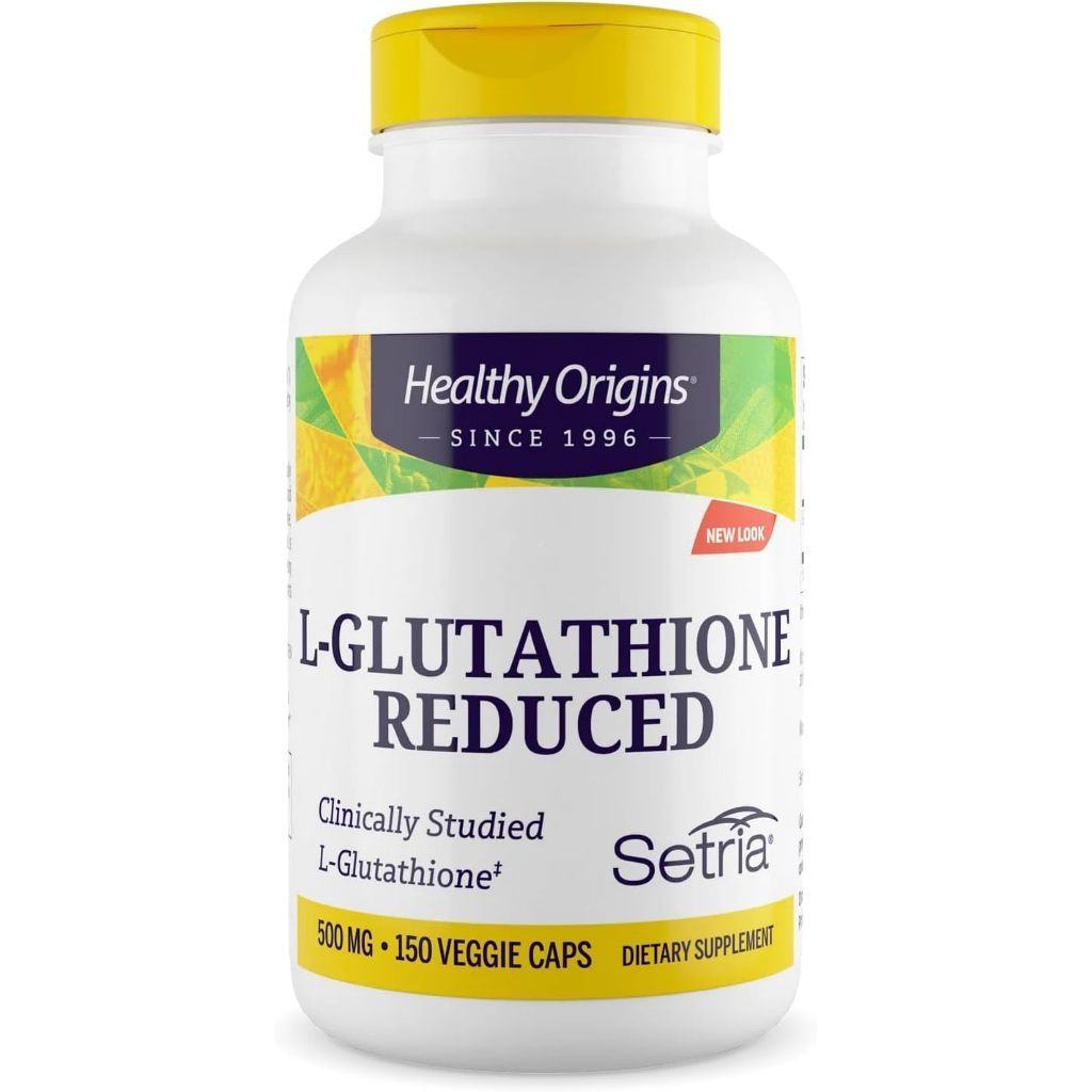 Healthy Origins L-Glutathione（Setria）00mg，10 Vegetarian Capsules