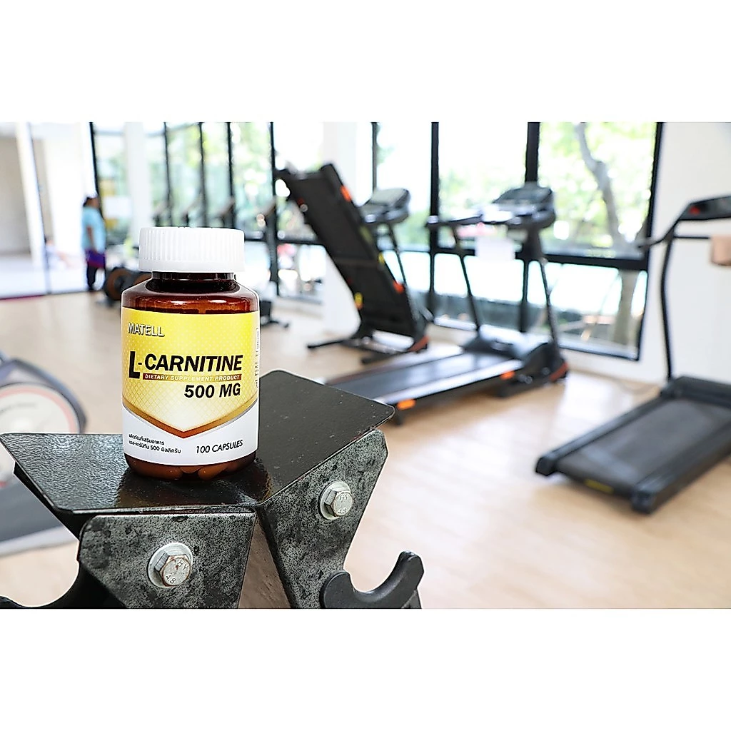 MATELL L-Carnitine 500mg(100capsules) แอลคาร์นิทีน 500มก(100แคป) thumbnail 4
