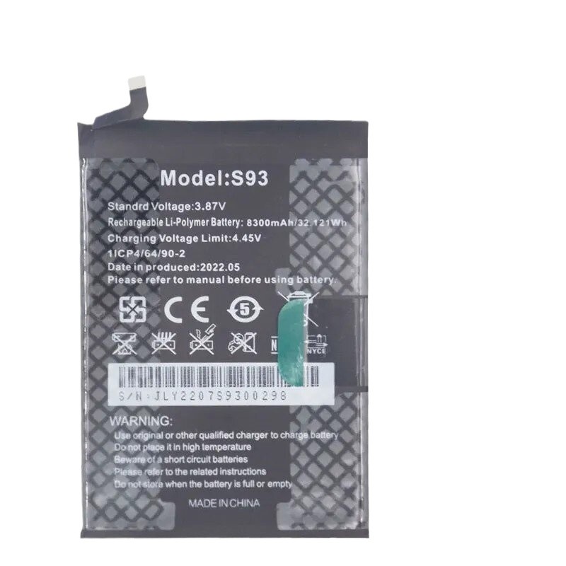 [คลังสินค้าพร้อม] เหมาะสําหรับ Oukitel Oukitel IIIF150 R2022 แบตเตอรี่โทรศัพท์มือถือ Oukitel S93 แบต