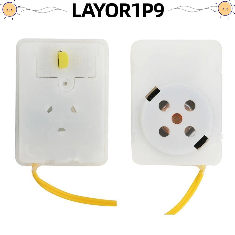 LAYOR1P9 Key Chain Recorder, Interactive Push Button Voice Message Recorder, อัพเกรดเสียง 5 นาทีบันท
