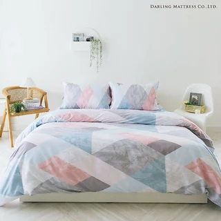 Darling Mattress ที่นอนดาร์ลิ่ง ชุดผ้าปูและผ้านวมรุ่นนาโนเทค ลายมาร์เบิ้ล