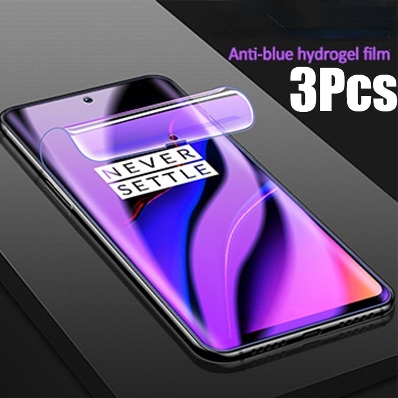 3 ชิ้น Anti Spy ความเป็นส่วนตัว Anti Blue Light Hydrogel ฟิล์ม HD Soft ฟิล์มสําหรับ Huawei Y Y6 Y6p 