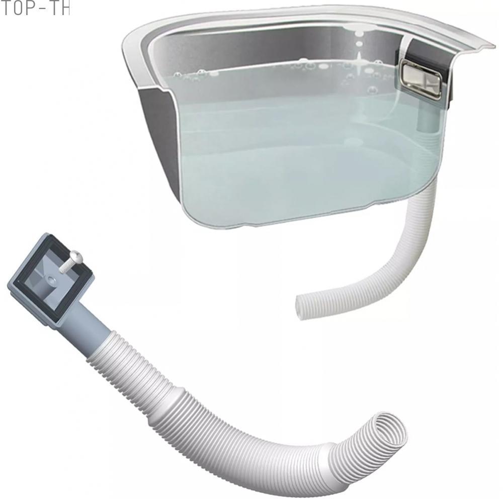 ABS Overflow Pipe Replacement Adjustable for Washbasin For Kitchen Sink Overflow