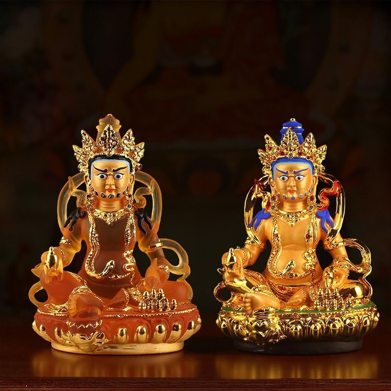 Tantric Of Wealth Like Water Glaze ทิเบต Bala God Of Wealth Like Water Glaze ทิเบต Bala God Of Wealt