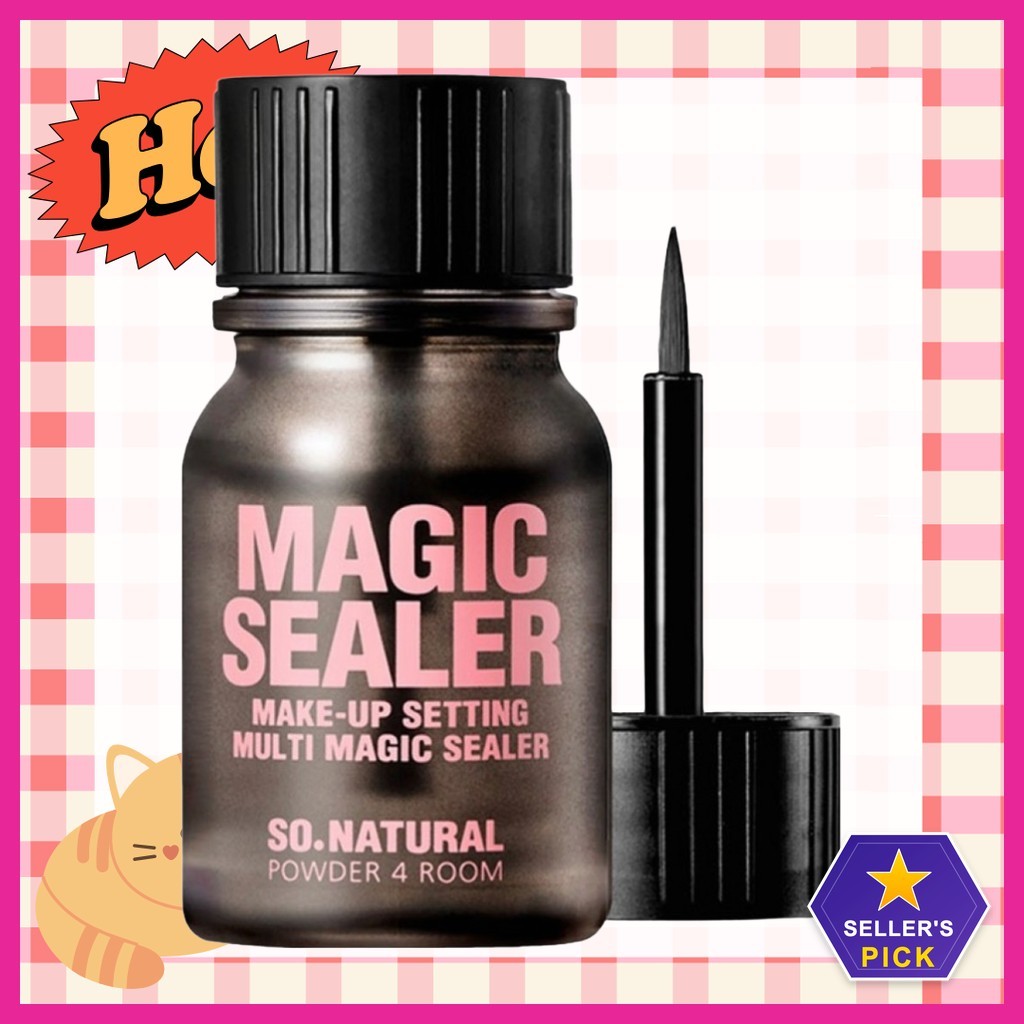 [so.natural] Magic Sealer Make-Up Setting Multi Magic Sealer, 10ml, 1 ชิ้น / เกาหลี Make-Up Sealer โ