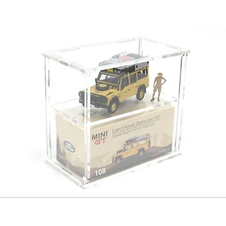 กล่องอะคริลิค สำหรับ 1/64 Mini GT ,Pop Race และ Tarmac บางรุ่น แบบประกอบ