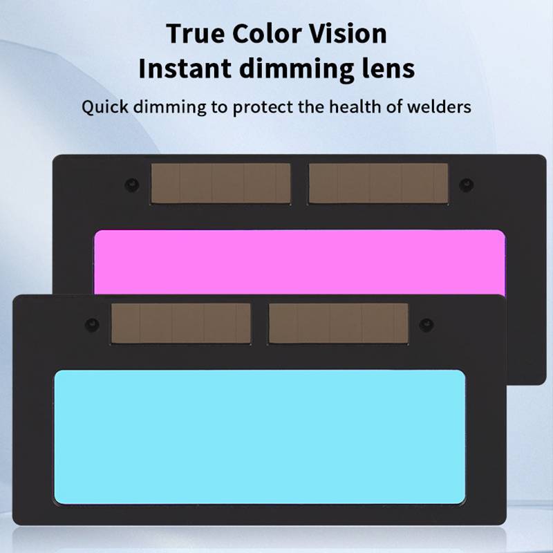 NOR Solar Auto Darkening เลนส์เชื่อมแว่นตาพลังงานแสงอาทิตย์เชื่อมหมวกกันน็อคแว่นตาเชื่อมหมวกกันน็อคหน้ากากอุปกรณ์เสริม TH