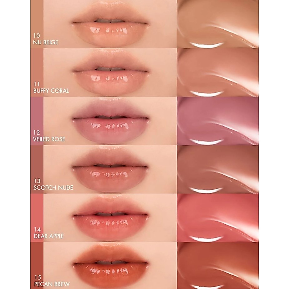 Rom&nd-Glasting Melting Balm (01-15) ลิปบาล์ม เนื้อฉ่ำ บางเบา ปากชุ่มชื้น — صورة 3