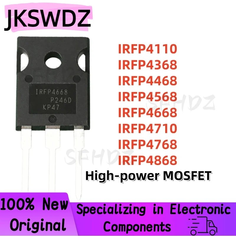 5PCS IRFP4110 IRFP4368 IRFP4468 IRFP4568 IRFP4668 IRFP4710 IRFP4768 IRFP4868 TO-247 Field Effect ทรา