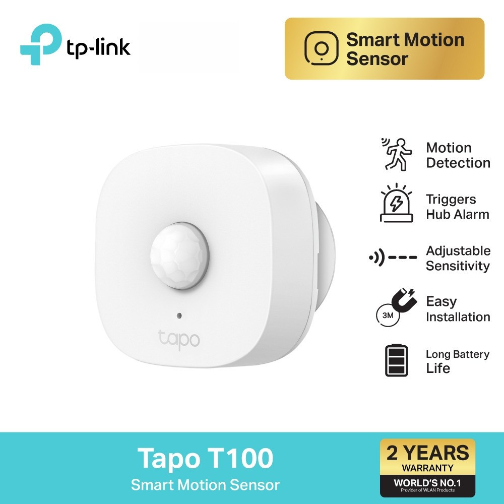 TP-Link Tapo T100 Smart Motion Sensor ตรวจจับการเคลื่อนไหว /  Tapo T110 Smart Contact Sensor ประตูหน