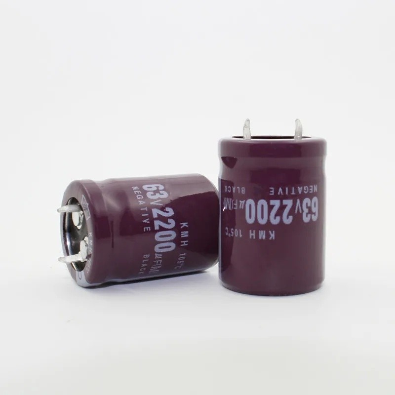 10 ชิ้น 63V2200UF ตัวเก็บประจุไฟฟ้า 2200uf 63V 22*30 มิลลิเมตร