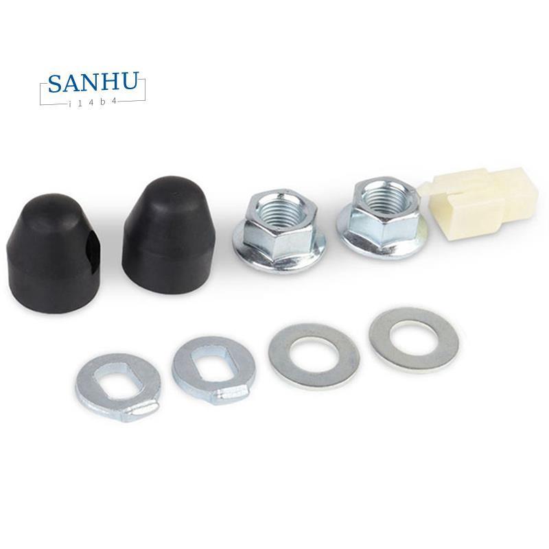 E-Bike ไฟฟ้าจักรยาน Hub Motor Axle Lock Nut /Lock Washer /Spacer /Nut Cover พร้อมเพลา 12 มม.